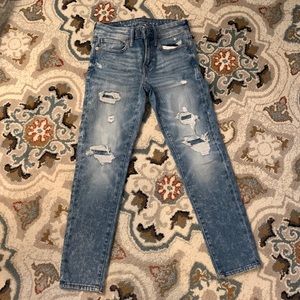American Eagle Men, Next Level Airflex Skinny, 28*28, Acid Wash, Distressed